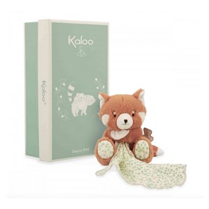 Doudou lange panda roux 12 cm