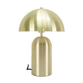 Lampe dôme atomic métal hauteur 34cm