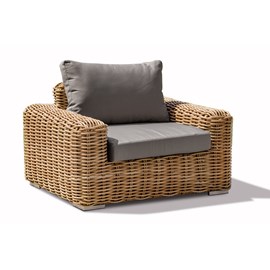 Fauteuil de jardin en résine tressée