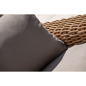 Fauteuil de jardin en résine tressée