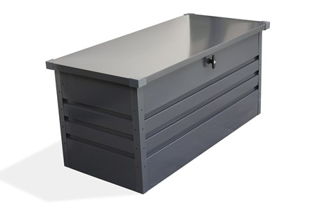 Coffre de jardin en acier galvanisé