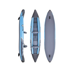 Kit kayak gonflable 2 places roatan avec rames et gonfleur - zray