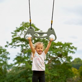 Balançoire trapèze anneaux