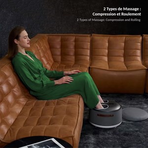 Masseur pieds et chevilles - chaleur relaxante et bien-être quotidien