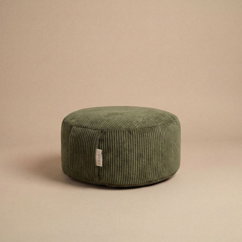 Zafu - coussin méditation vert kaki