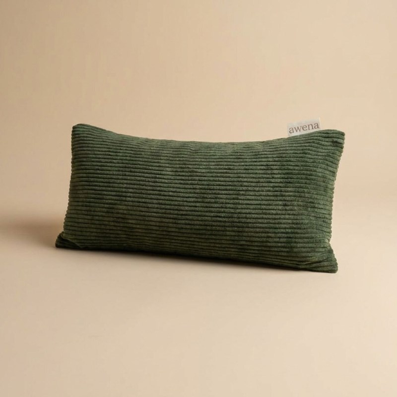 Awena Studio - Oreiller de  yoga vert kaki