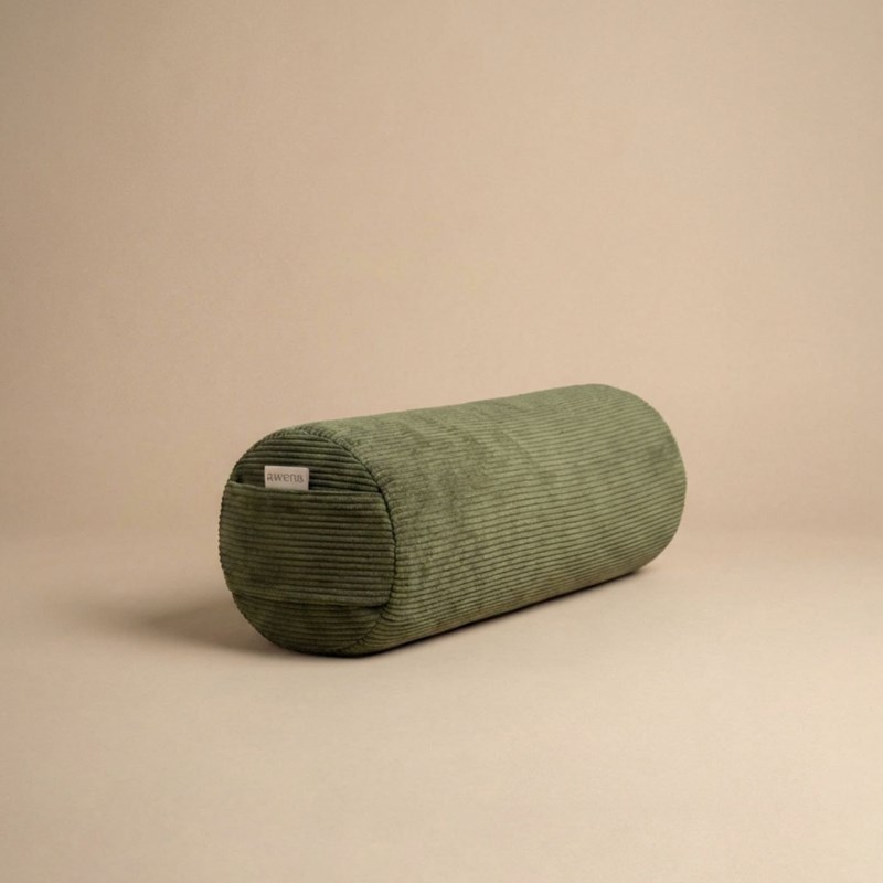 Bolster - coussin de yoga vert kaki