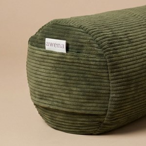 Bolster - coussin de yoga vert kaki
