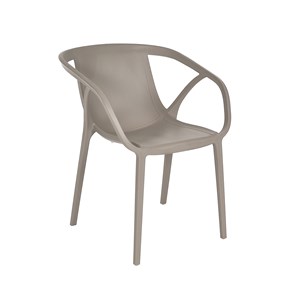 Fauteuil de jardin empilable en polypropylène renforcé