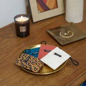 Pochette à parfum rechargeable pur lin