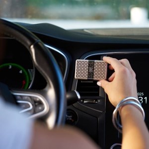 Boitier diffuseur de voiture léopard