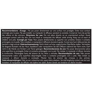 Boitier diffuseur de voiture léopard