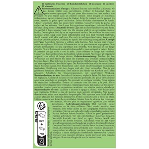 Encens indiens orange et thé vert