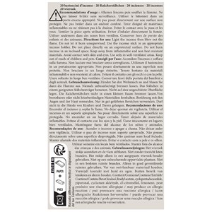 Encens indiens fraicheur de lin