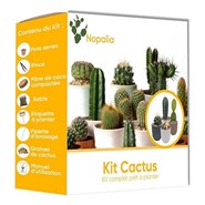 Nopalia® kit cactus prémium - mini kit à faire pousser