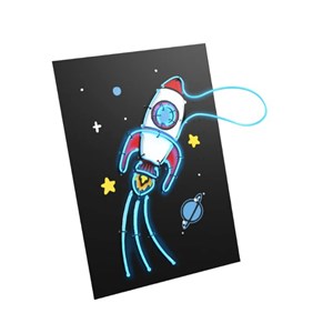 Kidyneon pack kit de décoration murale lumineuse