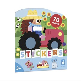 Cahier de stickers - la ferme