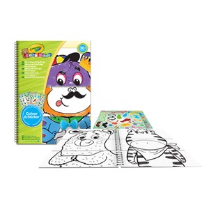 Cahier crayola bleu