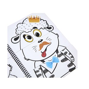 Cahier crayola bleu