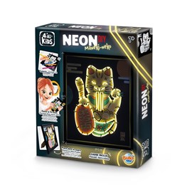Tableau neon - maneki-neko