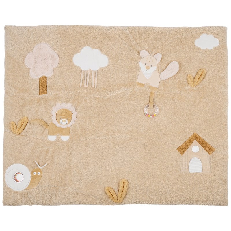 Nattou - Tapis d'éveil ernest, flo et oli (100 x 80 cm)