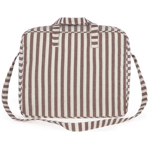 Valise de maternité cherry rayé