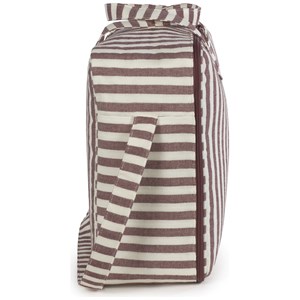 Valise de maternité cherry rayé