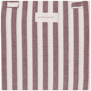Valise de maternité cherry rayé