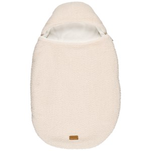 Nid d'ange passe sangle teddy ecru (0-6 mois)