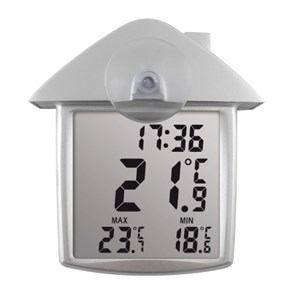 Thermomètre de fenêtre solaire