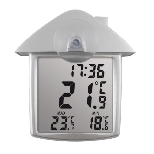 Thermomètre de fenêtre solaire