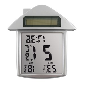Thermomètre de fenêtre solaire