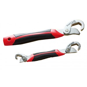 Snap'n grip - 2 clefs universelles qui s'adaptent à tous les écrous et vis - sys