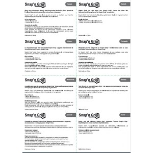 Snap'n grip - 2 clefs universelles qui s'adaptent à tous les écrous et vis - sys