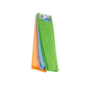 7 chiffons superclean - nettoies toutes surfaces - lavable en machine