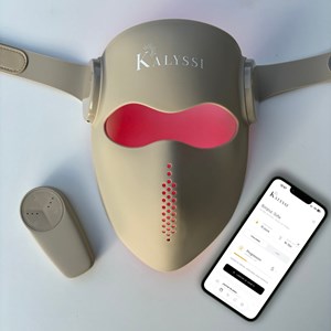 Masque led skin glow pro – rituel guidé via application gratuite - kalyssi
