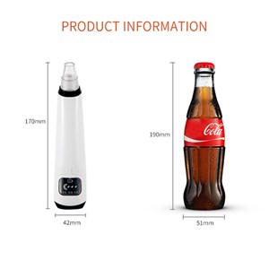 Aspirateur de points noirs avec 6 têtes interchangeables cenocco cc9100