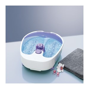 Appareil de massage des pieds clatronic fm 3389 blanc lilas