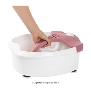 Appareil de massage pour les pieds  blanc et bordeaux proficare pc-fm 3027