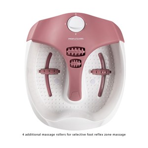 Appareil de massage pour les pieds  blanc et bordeaux proficare pc-fm 3027