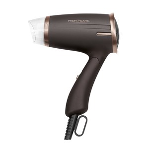 Sèche-cheveux pliable 1400w proficare marron pc-ht 3009 marron