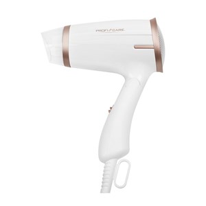 Sèche-cheveux pliable 1400w proficare blanc pc-ht 3009 blanc