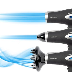 Sèche-cheveux professionnel 2200 w noir proficare pc-htd3113-noir