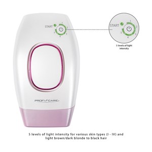 Epilateur à lumière pulsée proficare pc-ipl 3024 rose