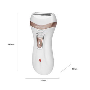 Epilateur. Rasoir et rape anti-callositée proficare pc-lbs 3002 blanc