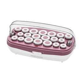 Bigoudis chauffants  blanc et bordeaux proficare pc-lw 3028