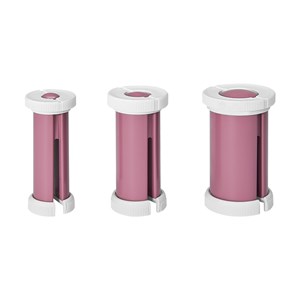 Bigoudis chauffants  blanc et bordeaux proficare pc-lw 3028