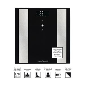 Pese personne 8 en 1 proficare pc-pw 3007 fa noir