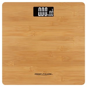 Pèse personne électronique bambus proficare pc-pw3103-bambus