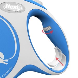 Laisse new comfort m tape 5 m blue flexi cf20t5-251-bl-20